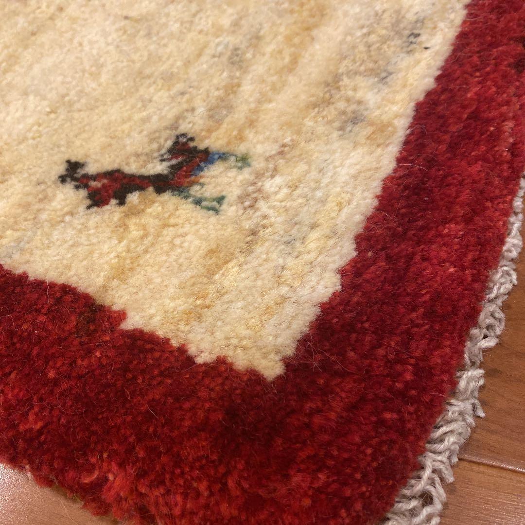 玄関マット　ペルシャギャッベ (ギャベ) カーペット　敷物　アクセントラグ