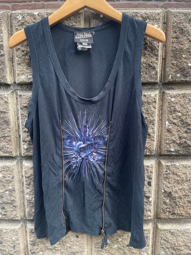 激レアjean paul gaultierタンクトップゴルチェ