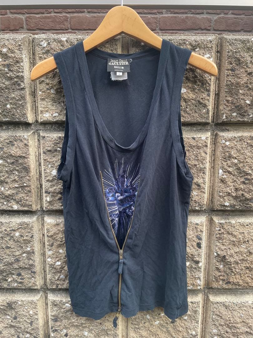 激レアjean paul gaultierタンクトップゴルチェ