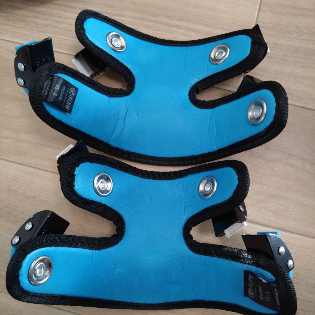 17cm〜19.5cm Flow Micron キッズXSビンディング ブラック