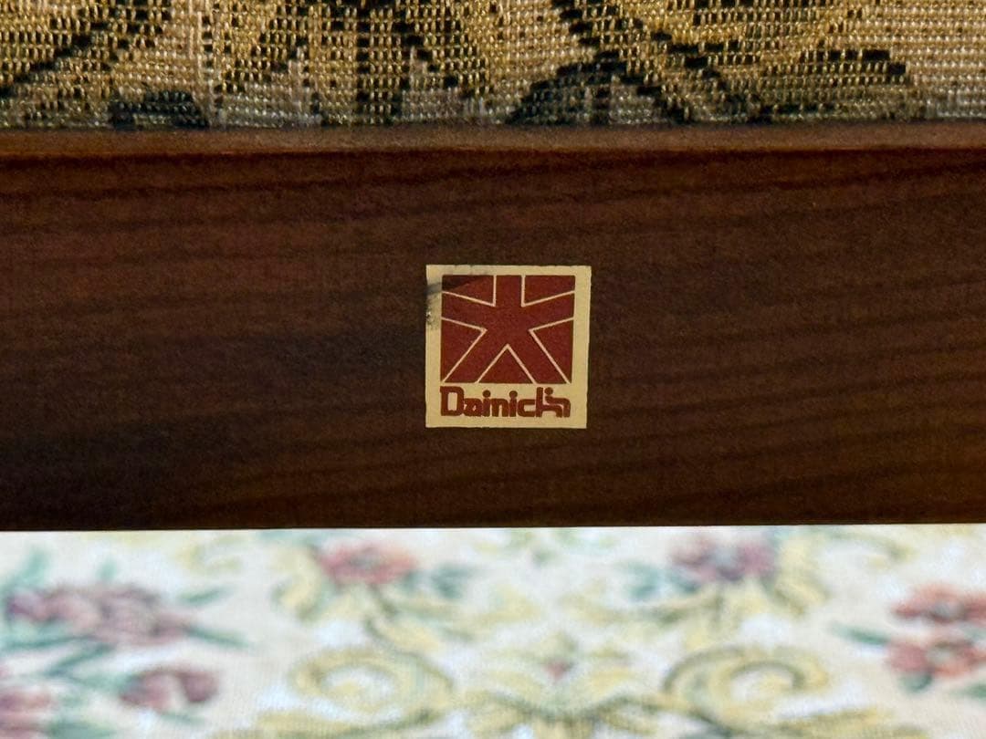 ロッキングチェア　ソファ　ゴブラン模様　アームチェア　ゆり椅子　ソファ　SZ