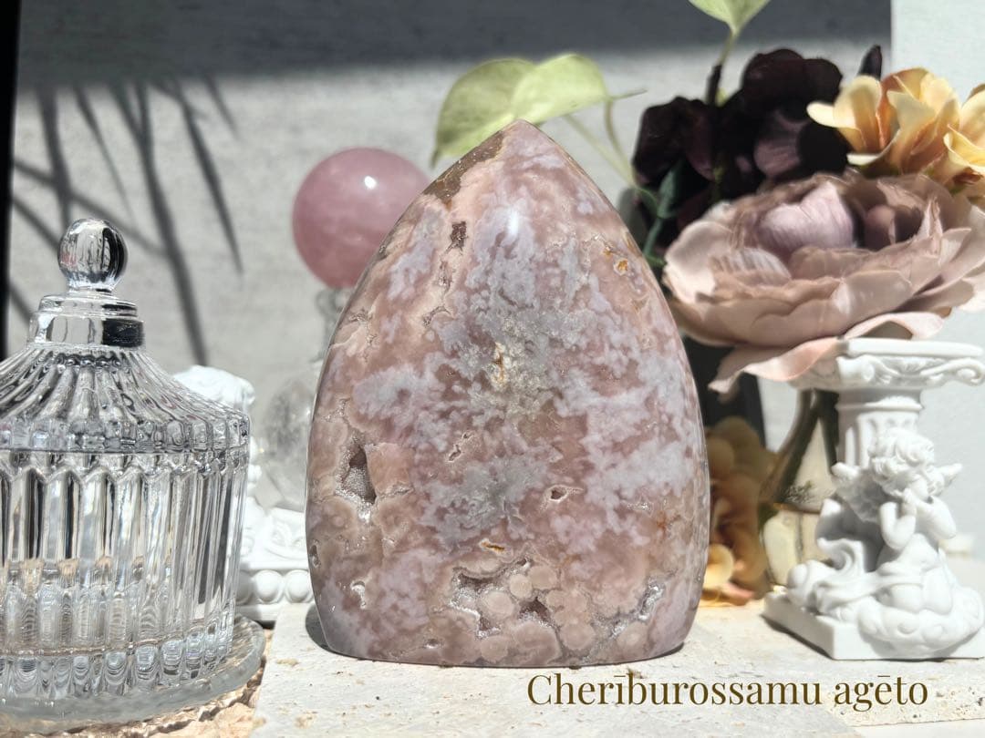 《想いを映す、春色のフレイム＊ピンクアメジスト ×桜瑪瑙》