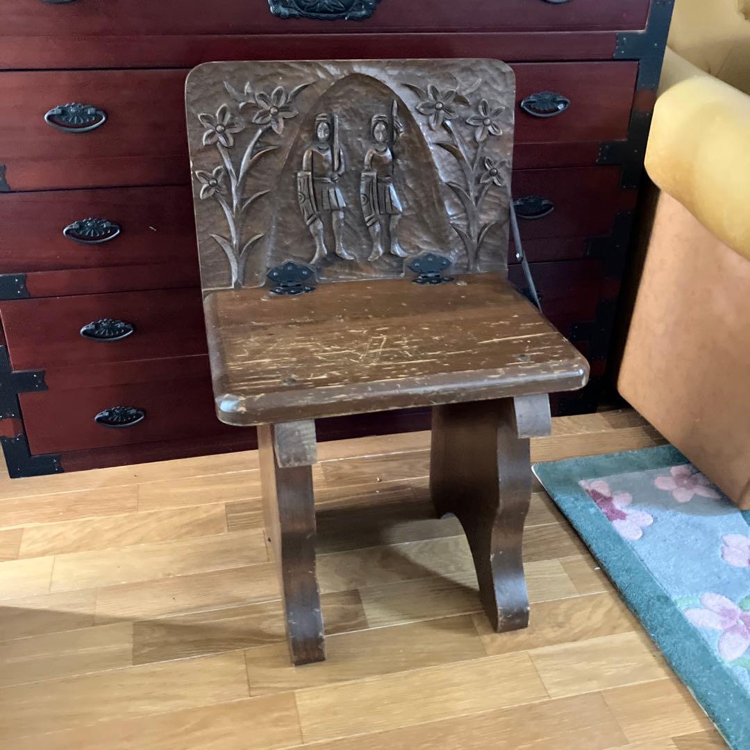 アンティーク　チェア　折りたたみ椅子