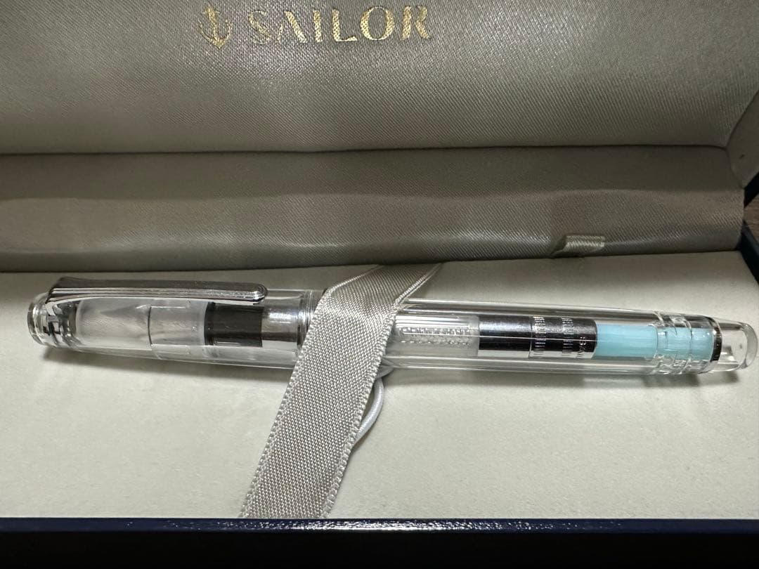 ヘ*ツ様 セーラー 万年筆 プロフェッショナルギアスリム スケルトン