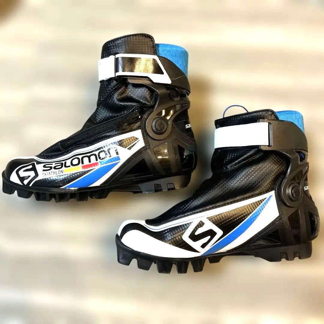 ☆Salomon クロスカントリースキーブーツ 24.5 SNS 対応☆