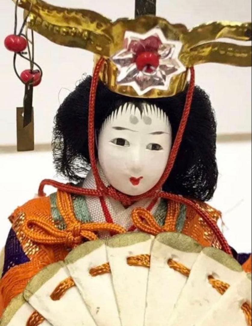 雛人形◇ミニ親王飾り◇昭和レトロ◇アンティーク