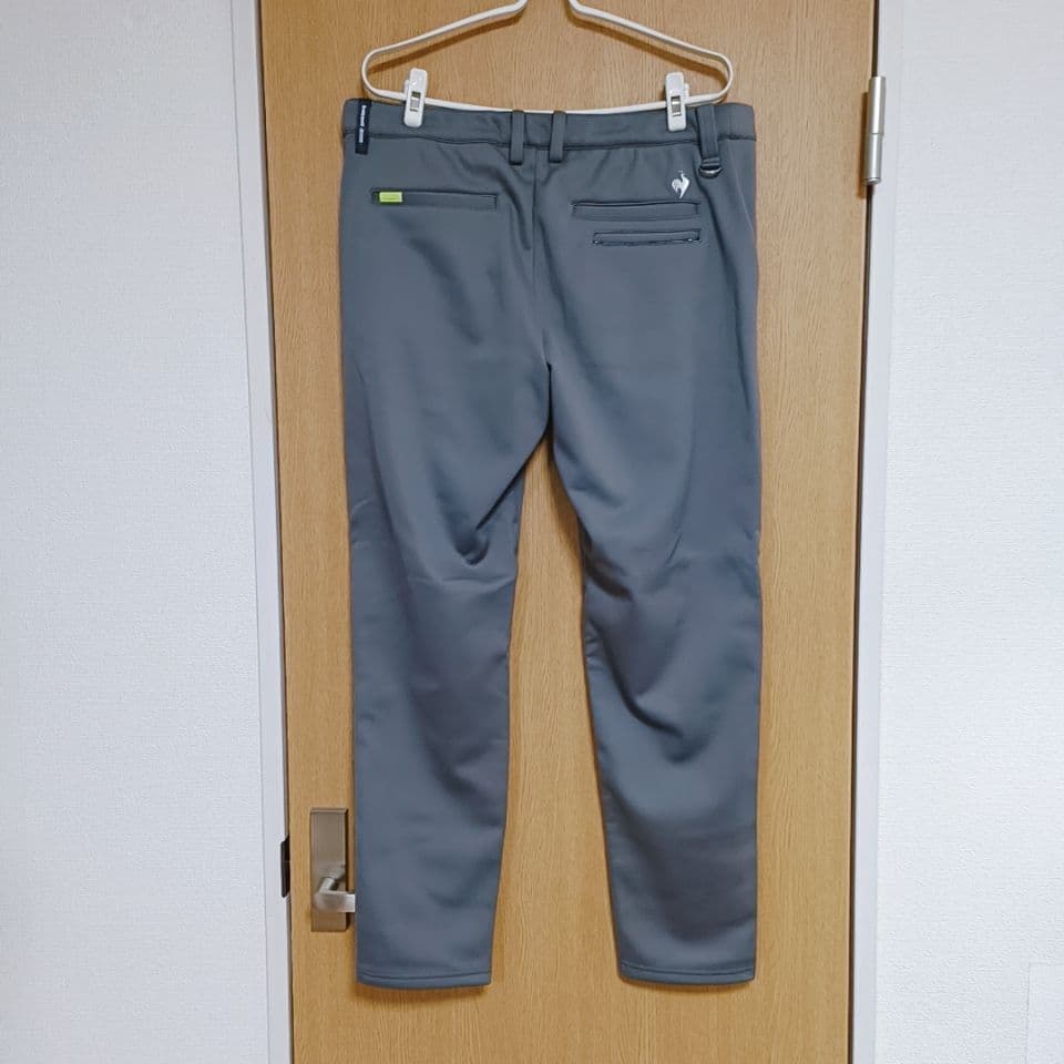 新品ルコックスポルティフゴルフパンツRIJOUME起毛はっ水保温防寒XL