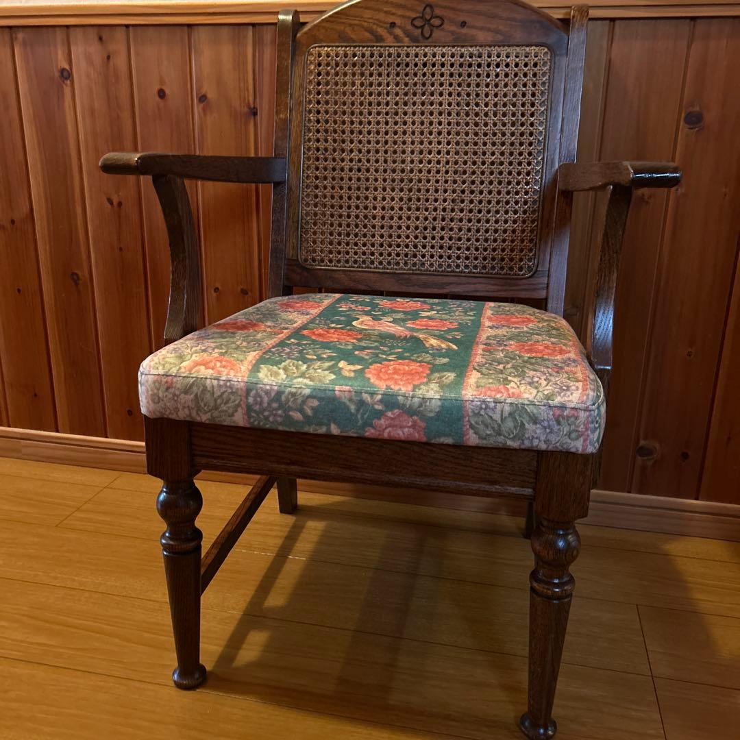 三越家具 ブルージュ ダイニングチェア 椅子 アームチェア 最終値下げ