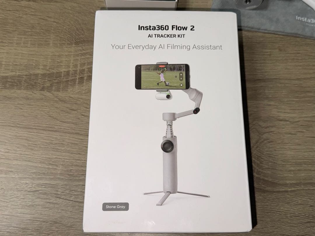 Insta360 Flow 2 plus 磁器マウント付き AIトラッカーキット
