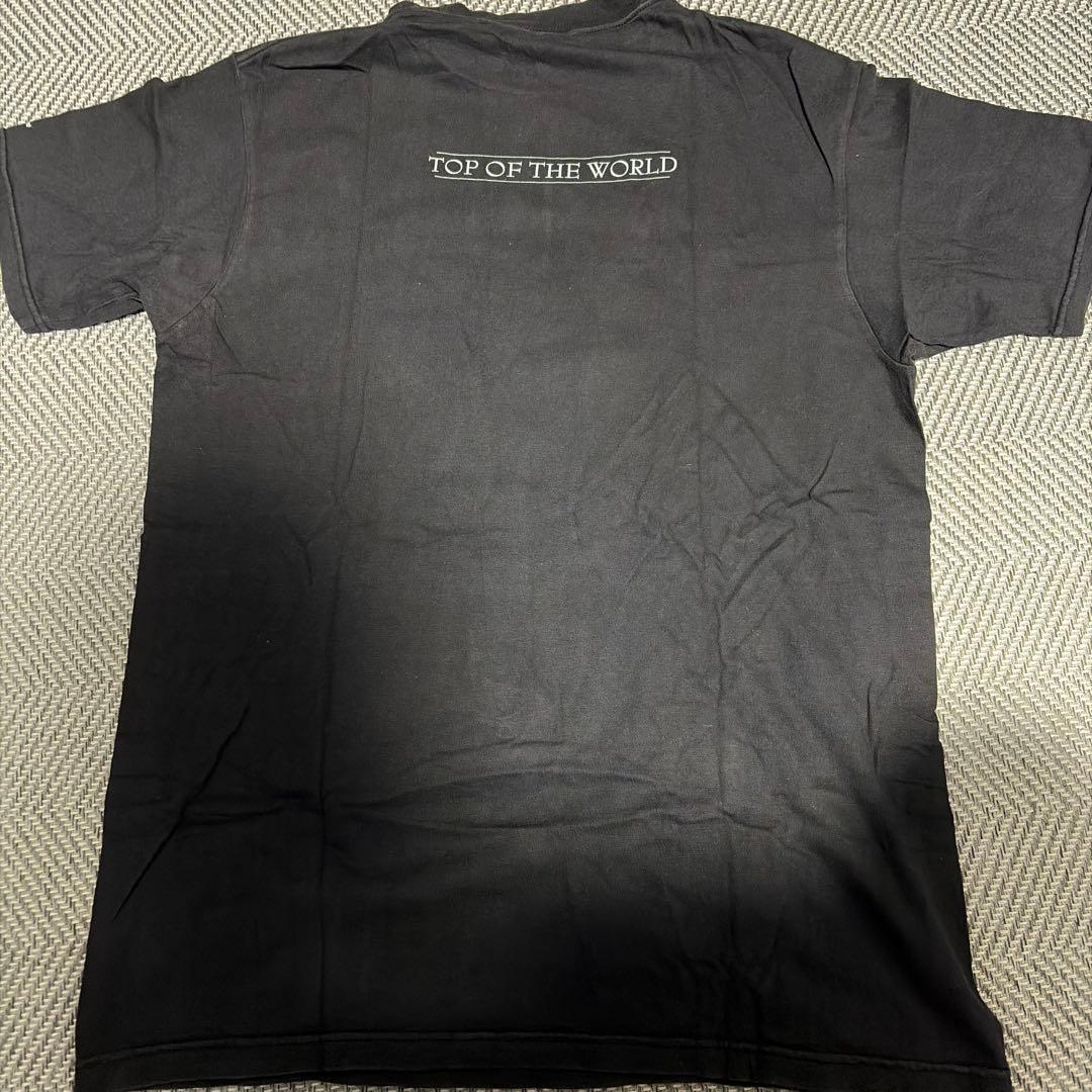 シュプリーム黒 Tシャツ フロント画像付き