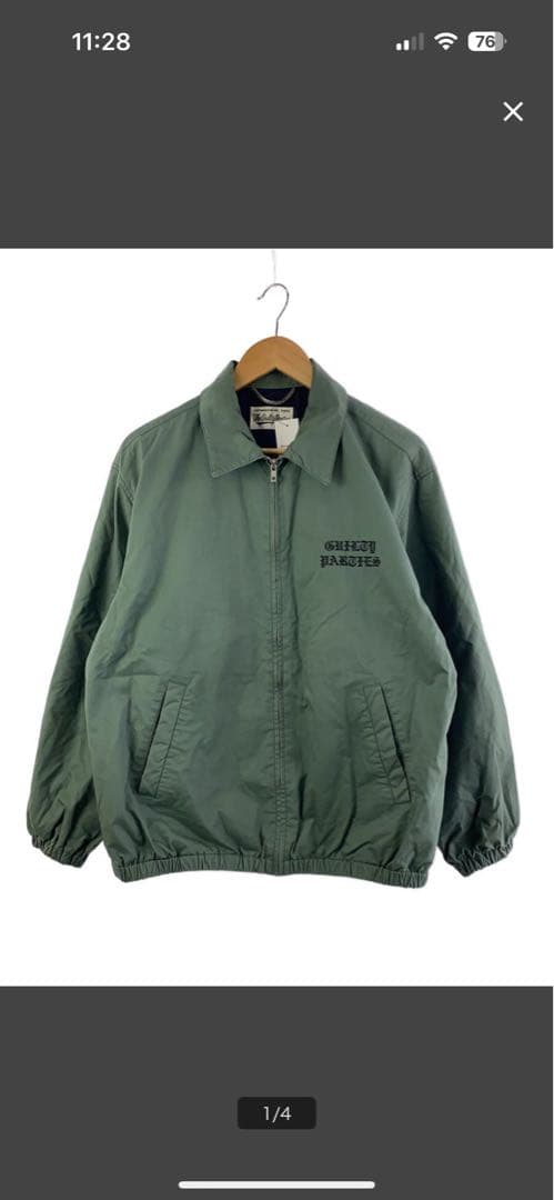 ワコマリア　The Guilty Parties オリーブグリーンジャケット