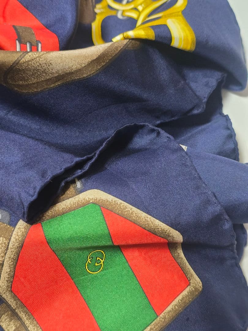 【専用】GUCCI シルクスカーフ 馬具モチーフ