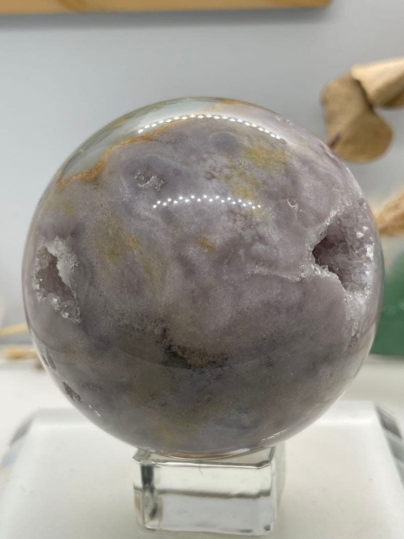 ポンポン様9【1966】 ピンクアメジスト スフィア