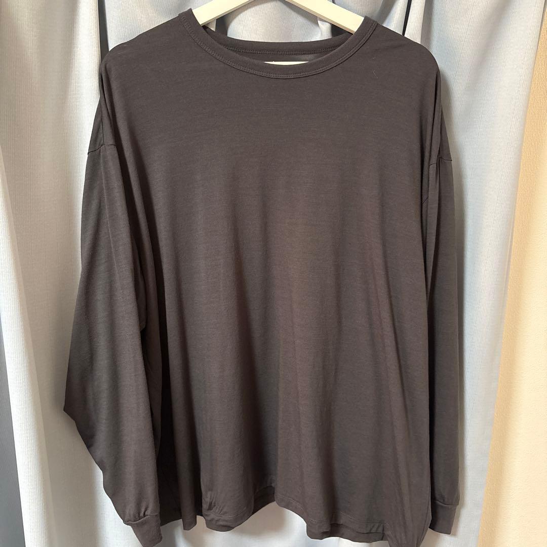 トップス graphpaper Wool Cordura L/S Tee - GRAY