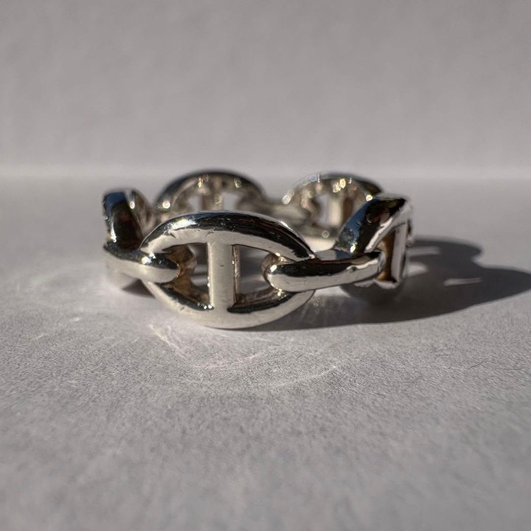 HERMES シェーヌダンクル アンシェネ リング 58