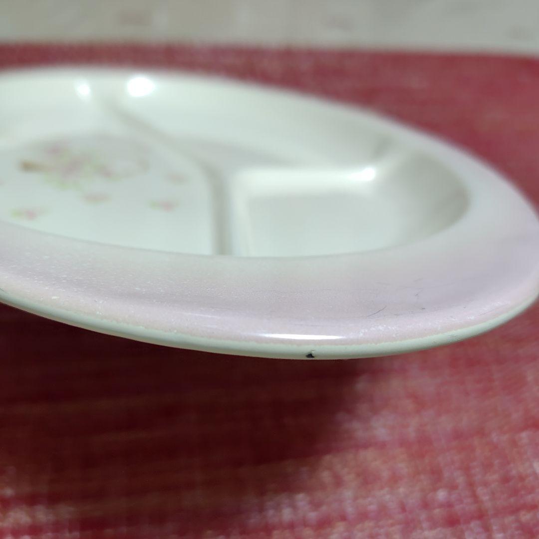 イマン　ホーローランチプレート　ローズバスケット　オーバル皿　貴重です