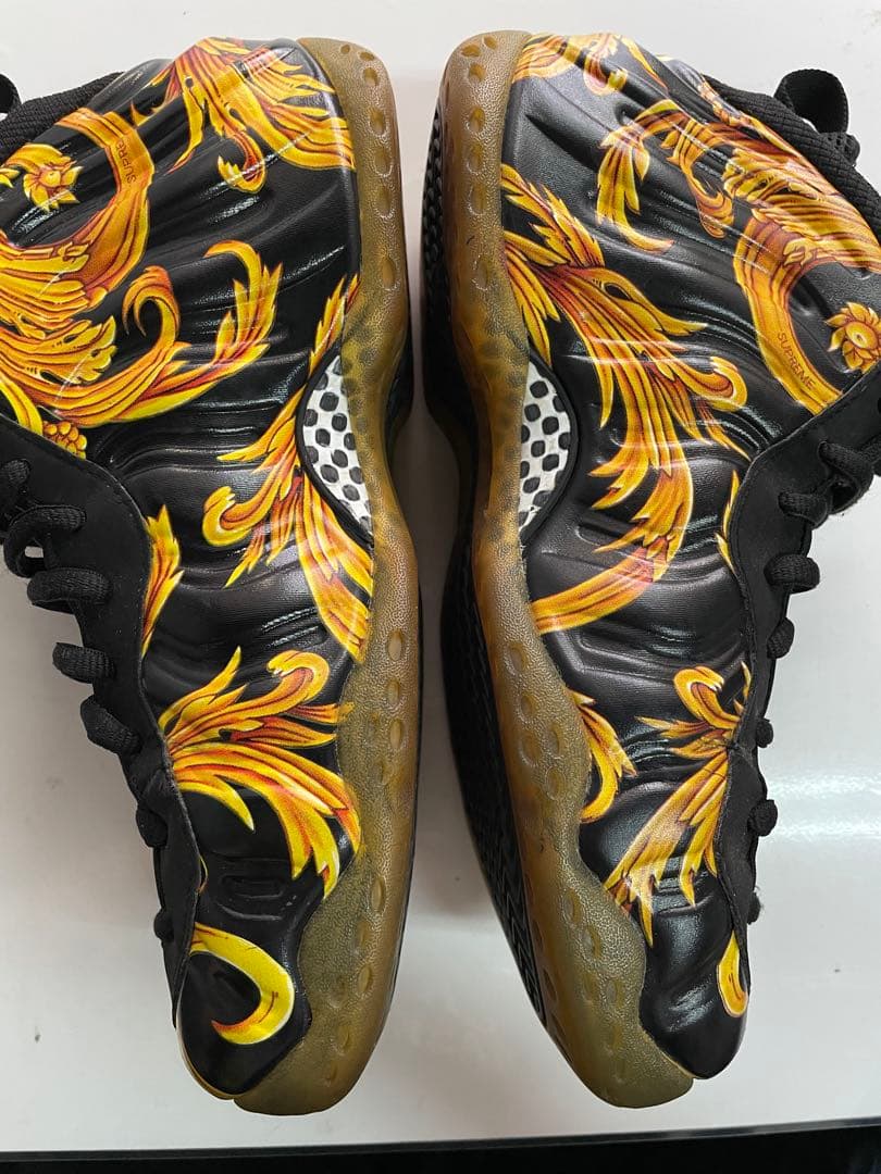 【B17】NIKE FOAMPOSITE ONE supreme Black