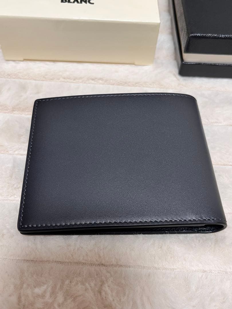 MONTBLANC 二つ折り財布6CC マイスターシュテュック スフマートレザー