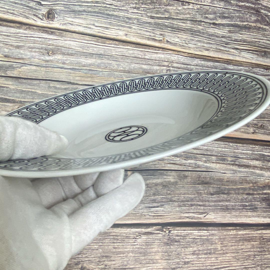 【極美品】エルメス HERMES アッシュデコ H DECO プレート　スープ皿