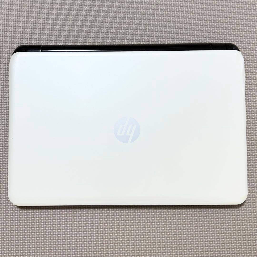 【良品】HP ノートパソコン白【8GB/新品SSD/Win11】