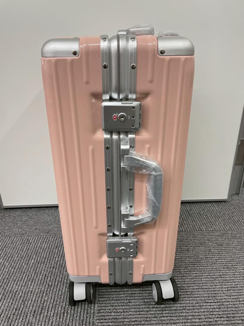 リベティ多機能キャリーケース【エナメルピンクSサイズ】75