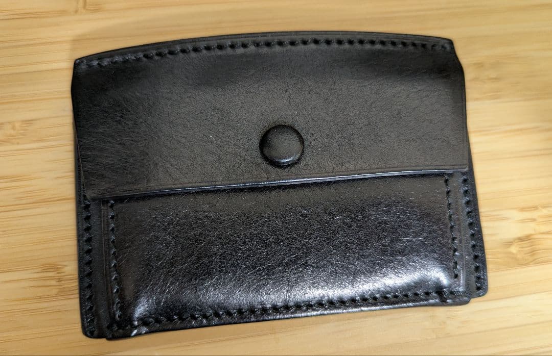 万双 厚コバ コンパクト財布