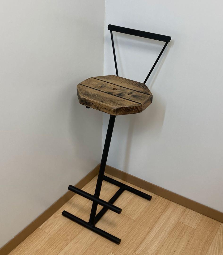 ビンテージ風カウンターチェア