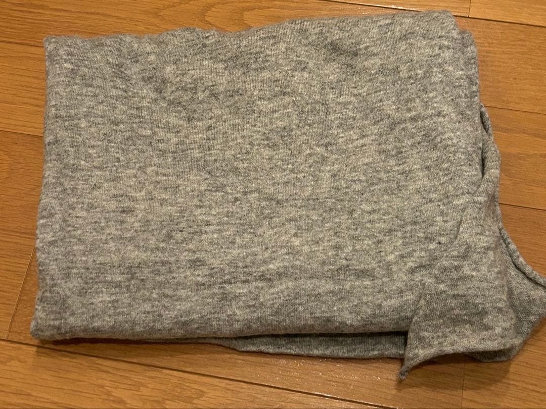 n100 エヌワンハンドレッド カシミア　ストール 薄いグレー