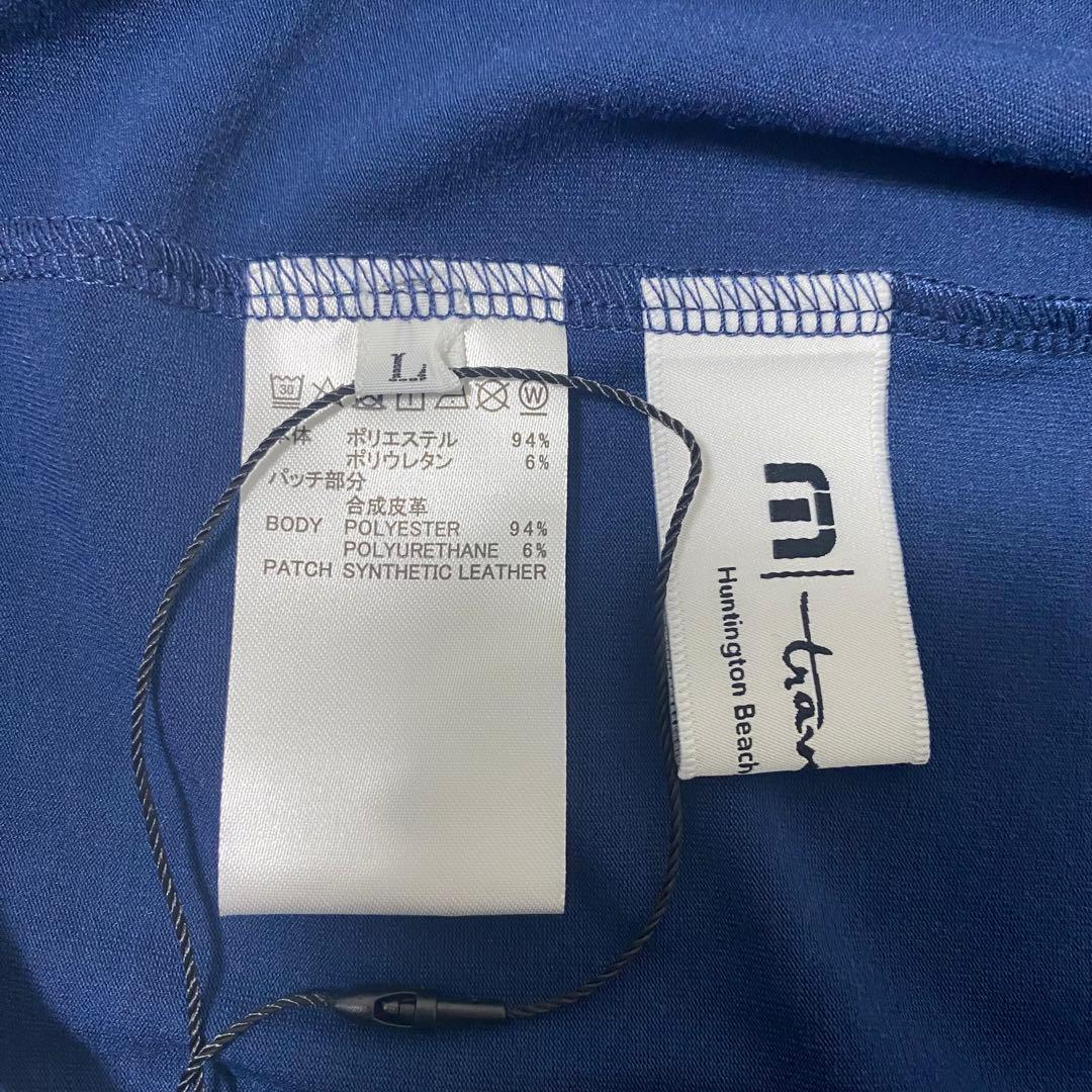 【新品】キャロウェイ　トラヴィスマシュー　長袖モックネック　Lサイズ　ネイビー