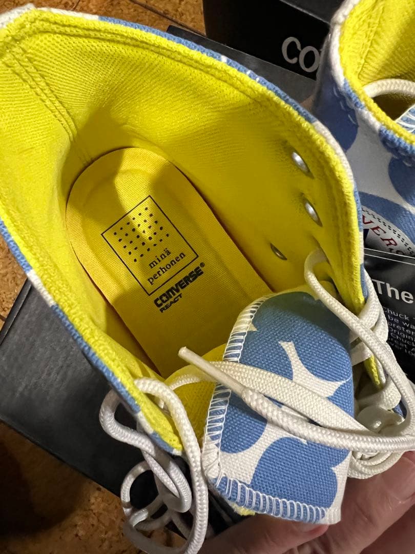 CONVERSE mina perhonen コラボスニーカー 25.5cm