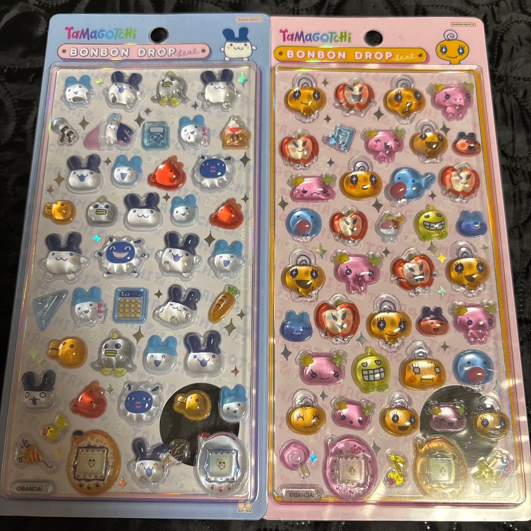 【正規品】たまごっち　ボンボンドロップシール　キラキラシール　2 3