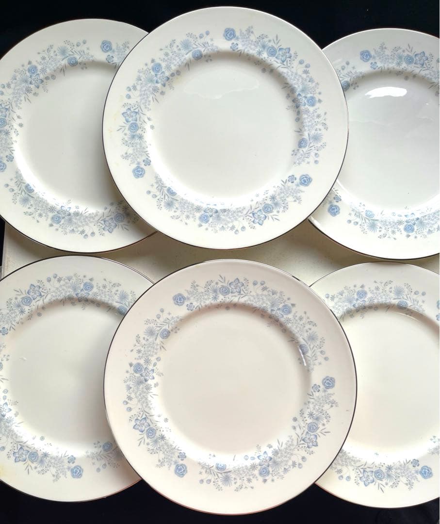 ウェッジウッド　ベルフルール　大皿　６枚セット