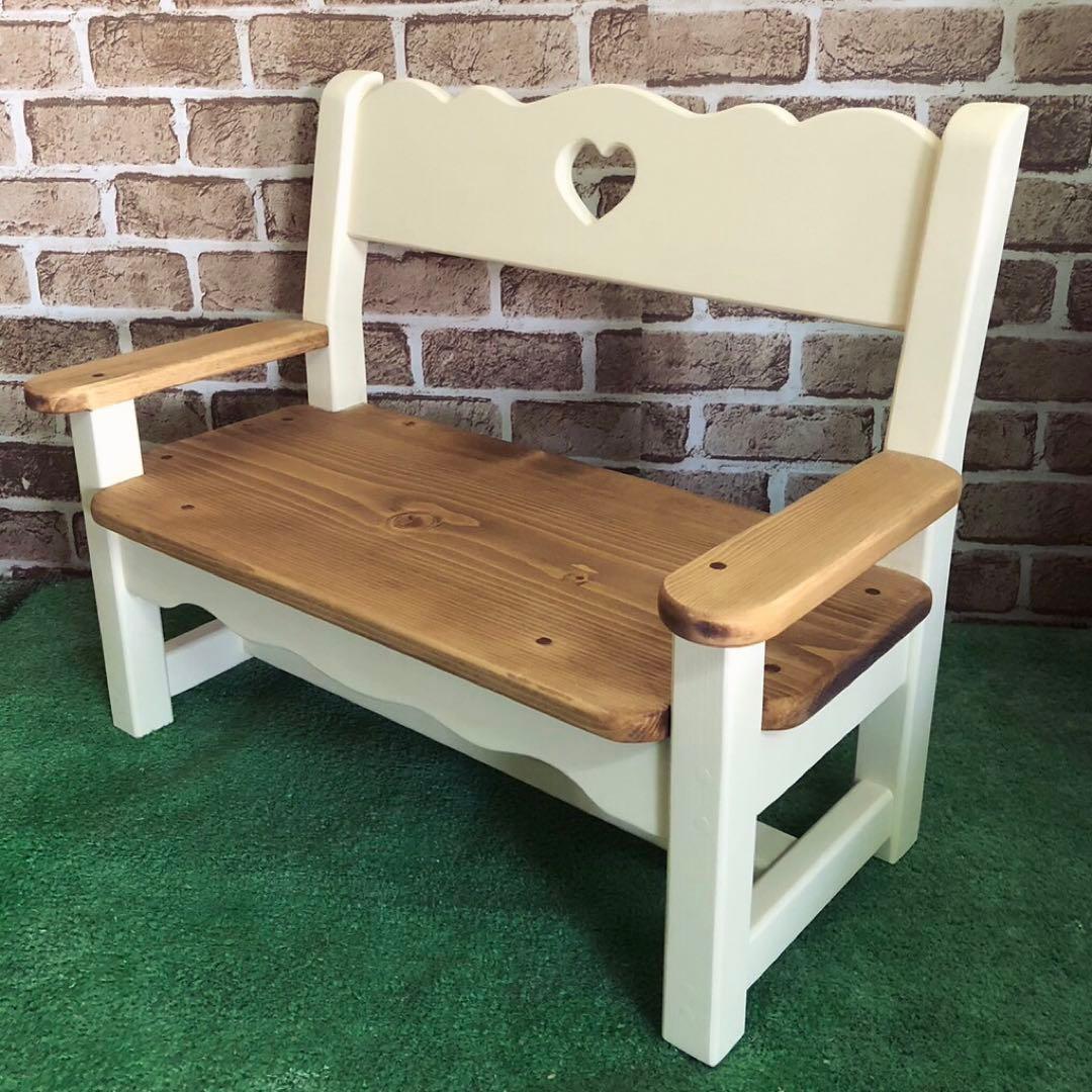 カントリー♡ キッズベンチ
