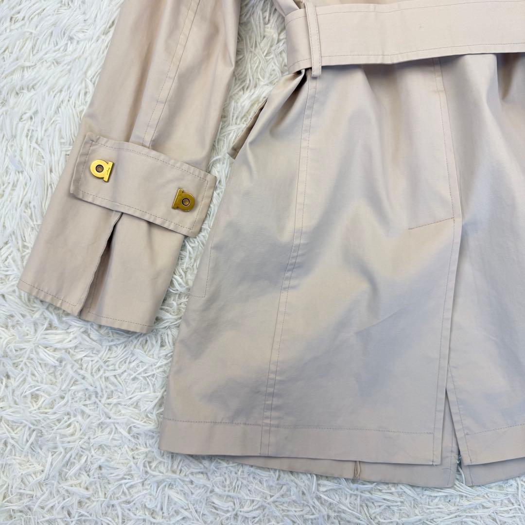 専用 サルヴァトーレフェラガモ ステンカラーコート ベルト ガンチーニ 金具