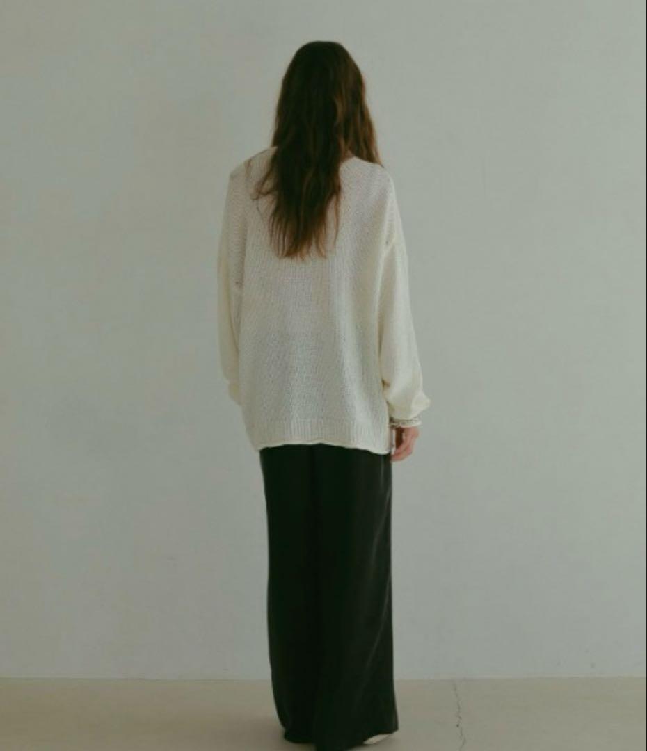 ★ETRE TOKYO ボトルネックローゲージニットプルオーバー