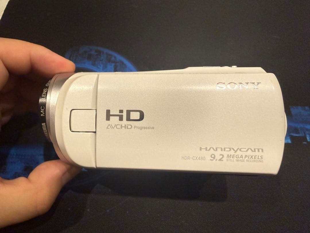 （美品)SONY HDR-CX480 ハンディカム　ビデオカメラ