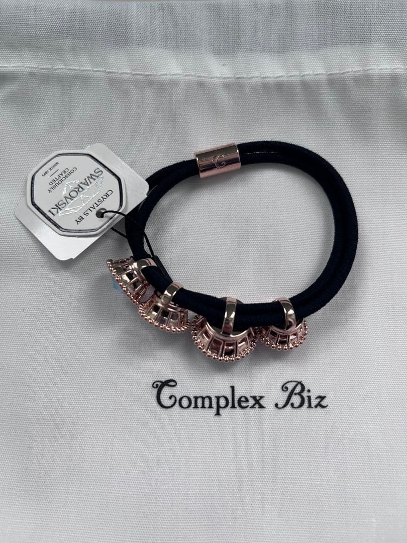 コンプレックスビズ　レディアリーストーン ポニー(ライトブルー) 新品未使用