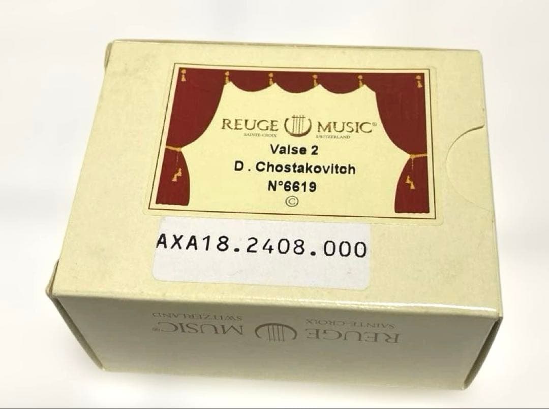 未使用　Reuge Music リュージュ ミュージック　オルゴール