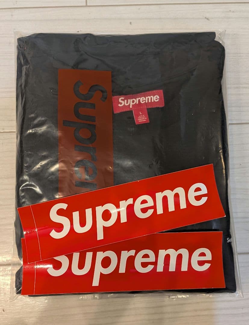 お得 Supreme Small Box L/S Tee 25SS