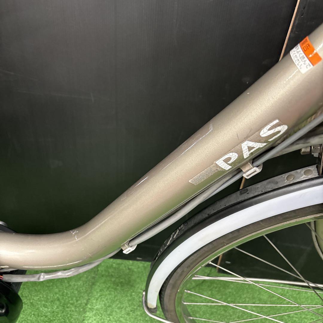 電動自転車 YAMAHA PAS Li-ion ゴールド　27★