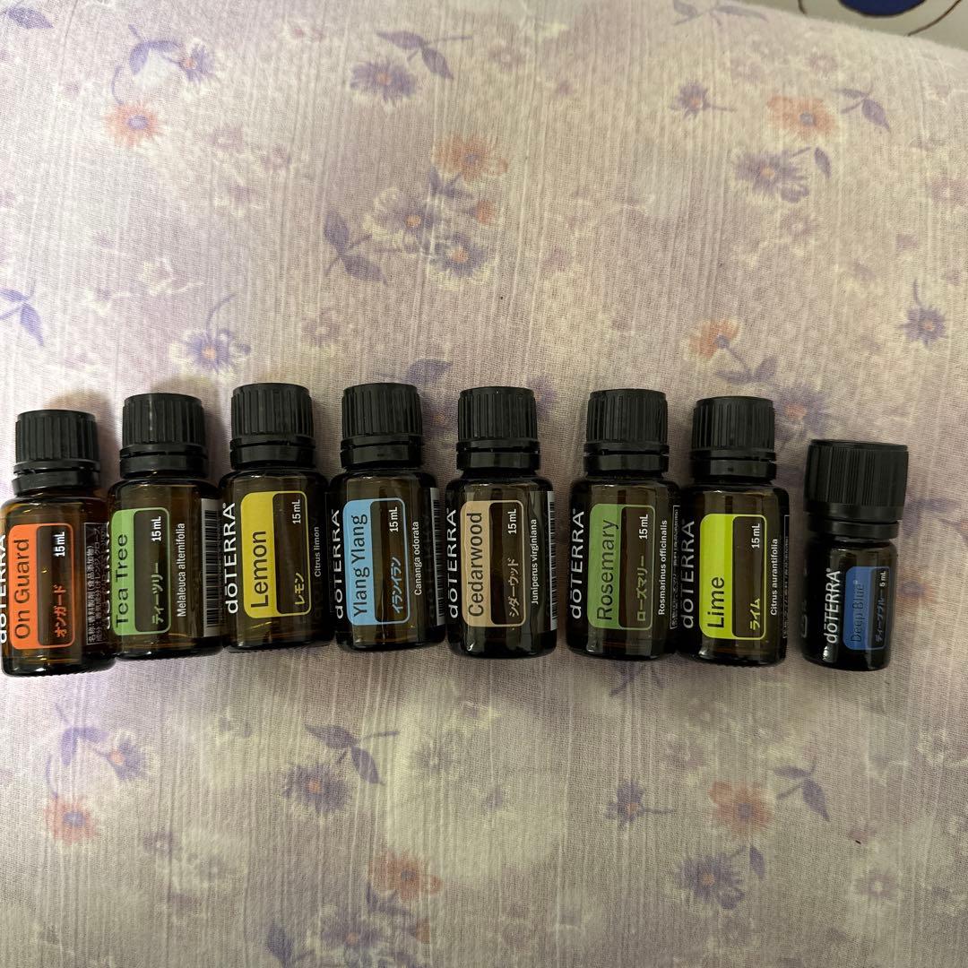doTERRA エッセンシャルオイル 8本セット 15ml