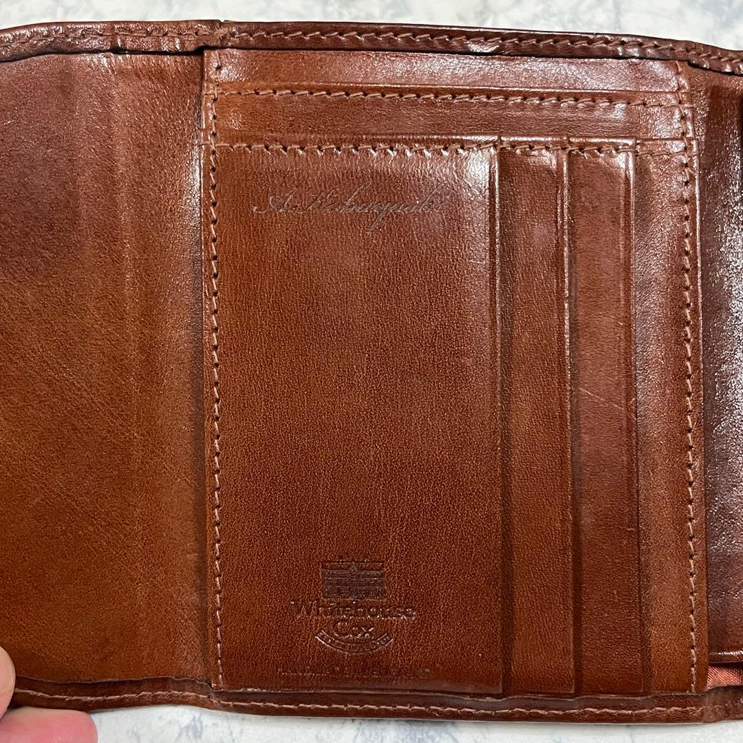 ホワイトハウスコックス　三つ折り財布