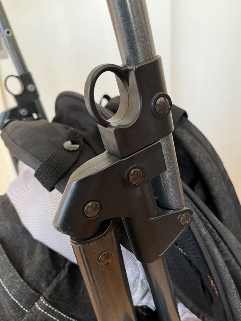 MercedesBenz メルセデスベンツデニム風ペットカート グレー/ブラック