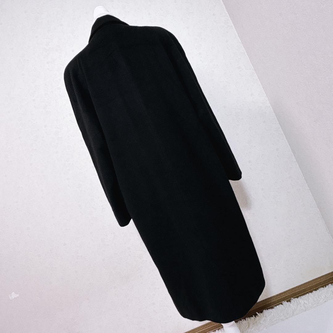 美品　Admyraイングランド製カシミヤ100%ロングコート上品　柔らか・軽〜い