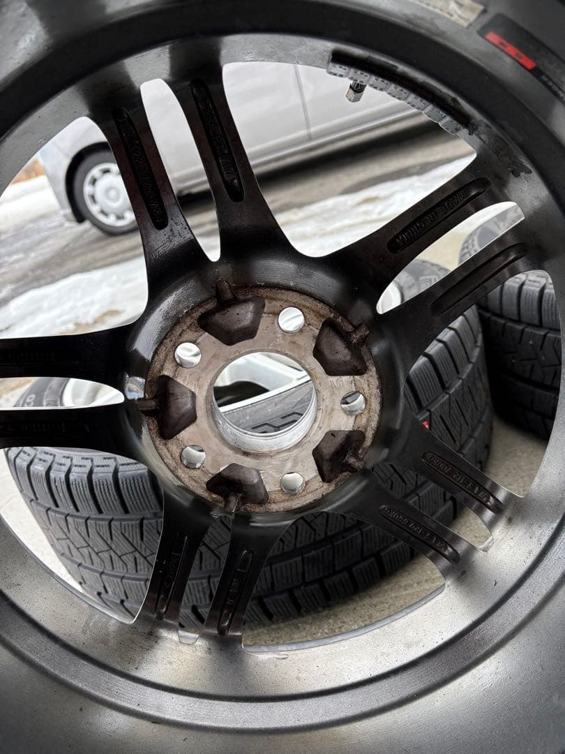 17インチアルミホイール　ベンツ　スタッドレス付き