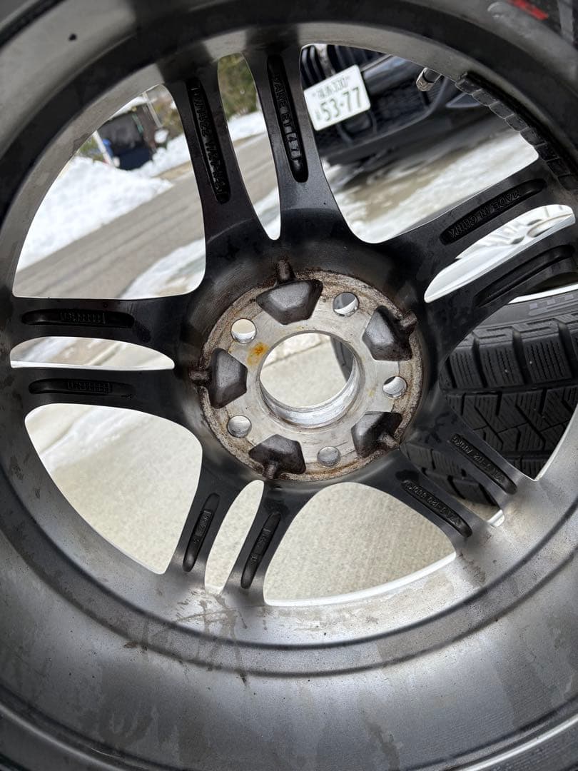 17インチアルミホイール　ベンツ　スタッドレス付き