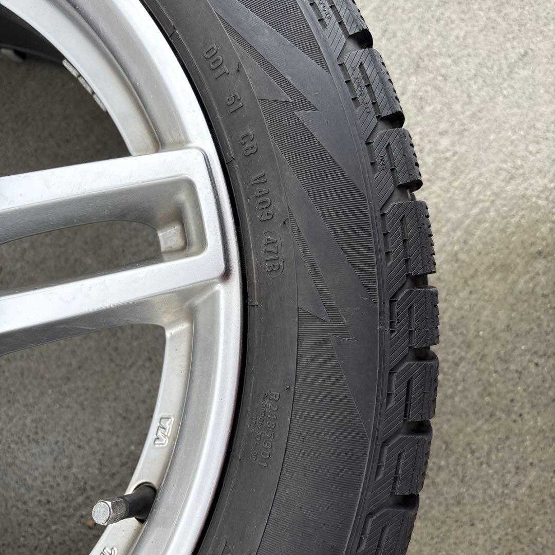 17インチアルミホイール　ベンツ　スタッドレス付き