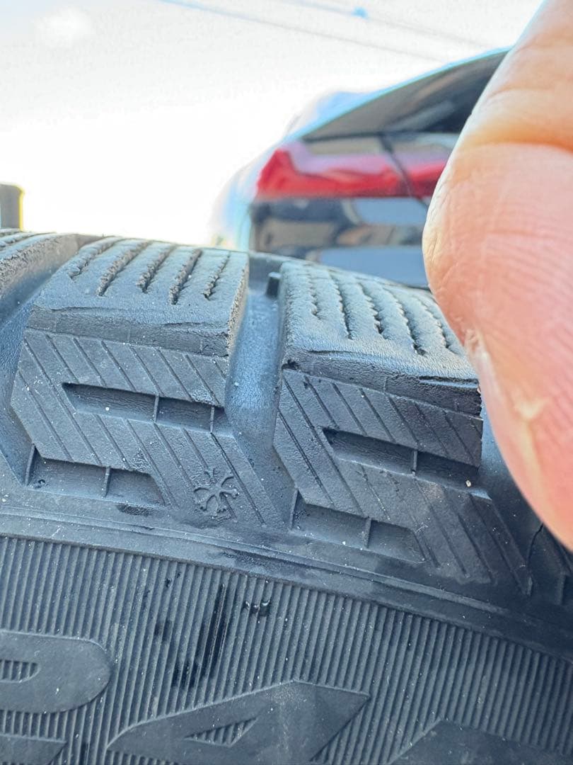 17インチアルミホイール　ベンツ　スタッドレス付き