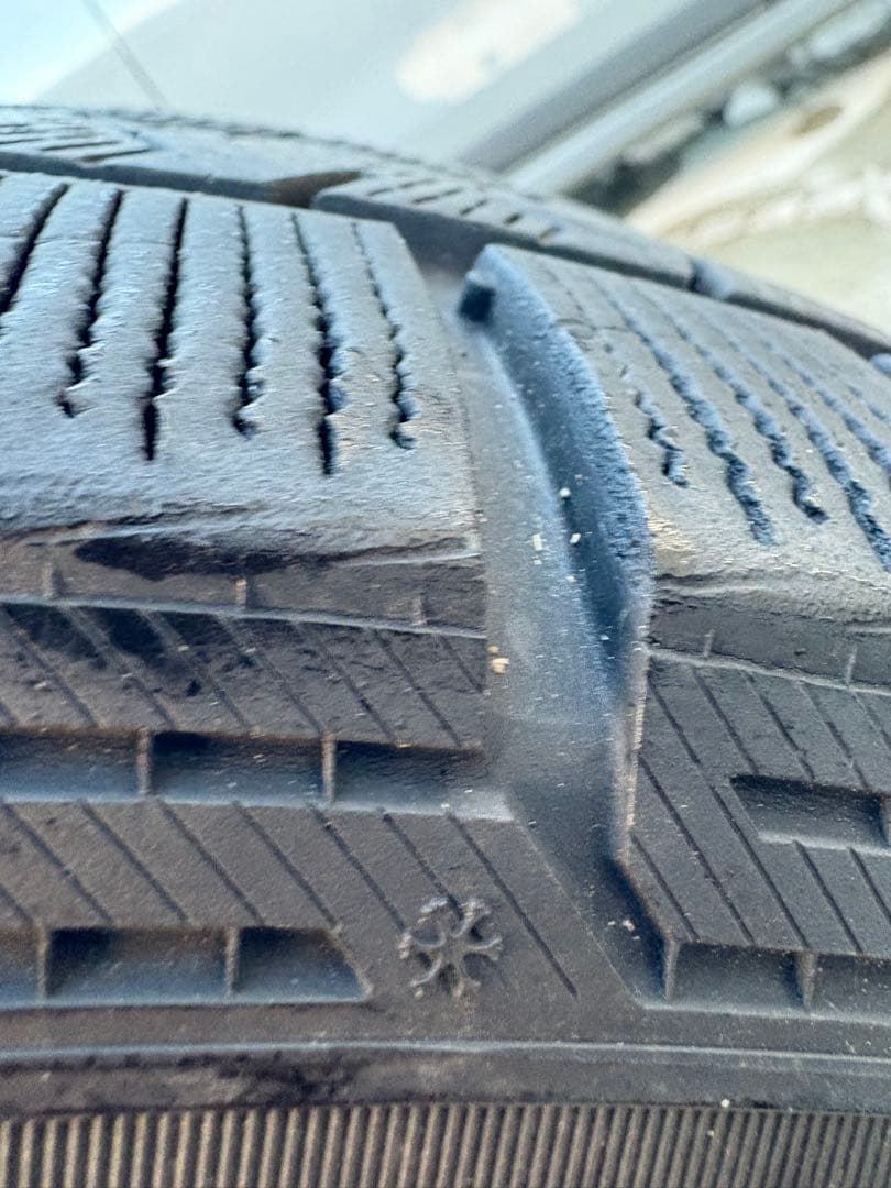 17インチアルミホイール　ベンツ　スタッドレス付き