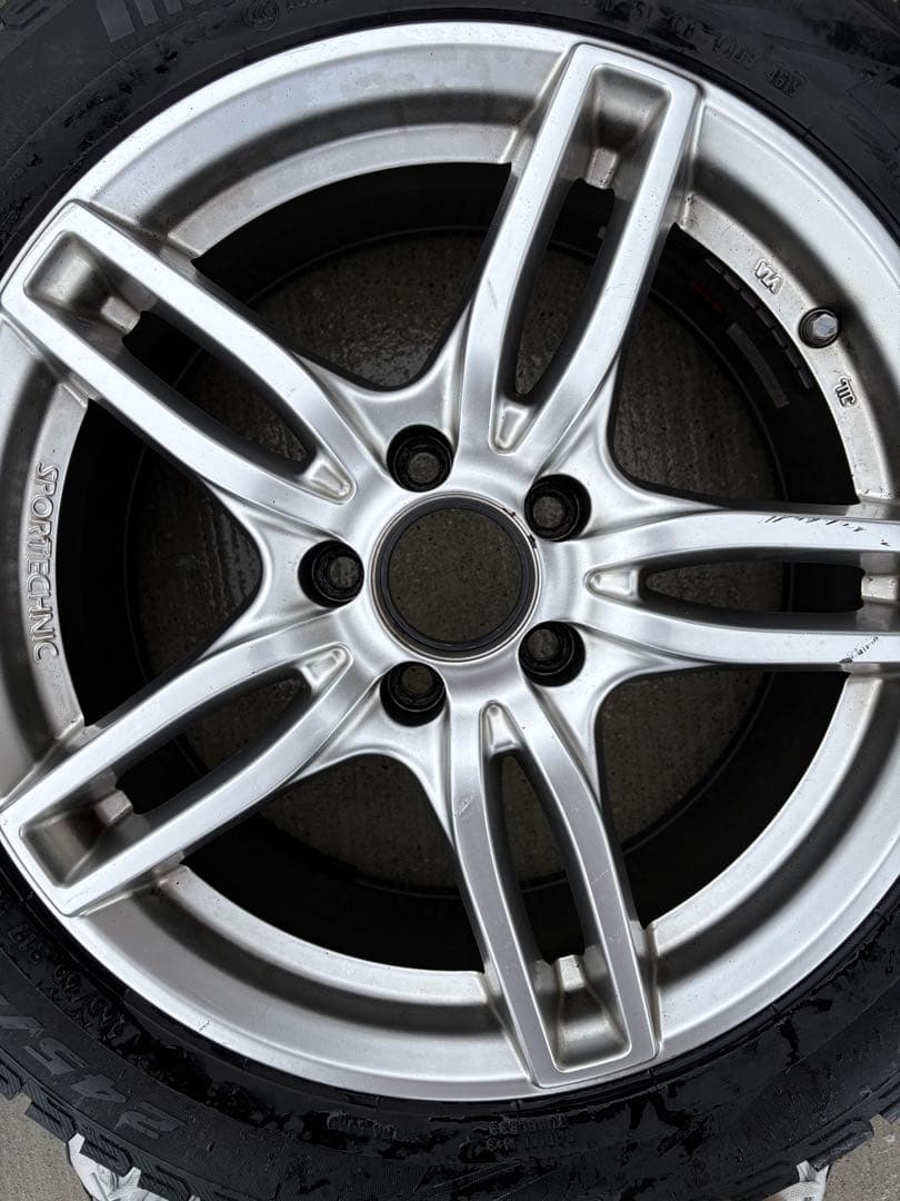 17インチアルミホイール　ベンツ　スタッドレス付き